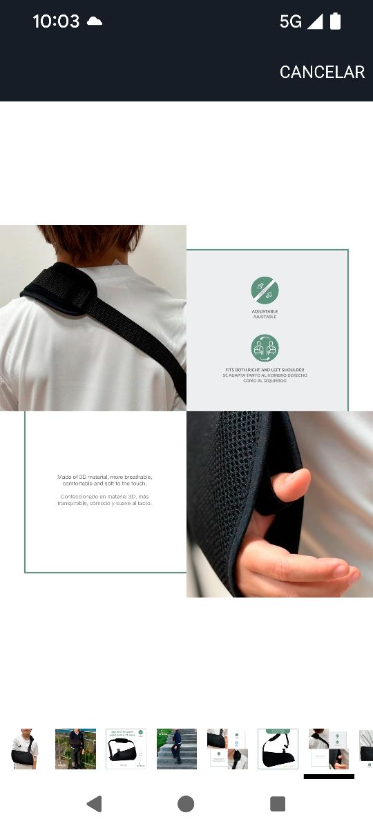 Cabestrillo - Soporte brazo niño