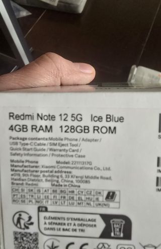 Xiaomi Redmi Note 12 5G Verde