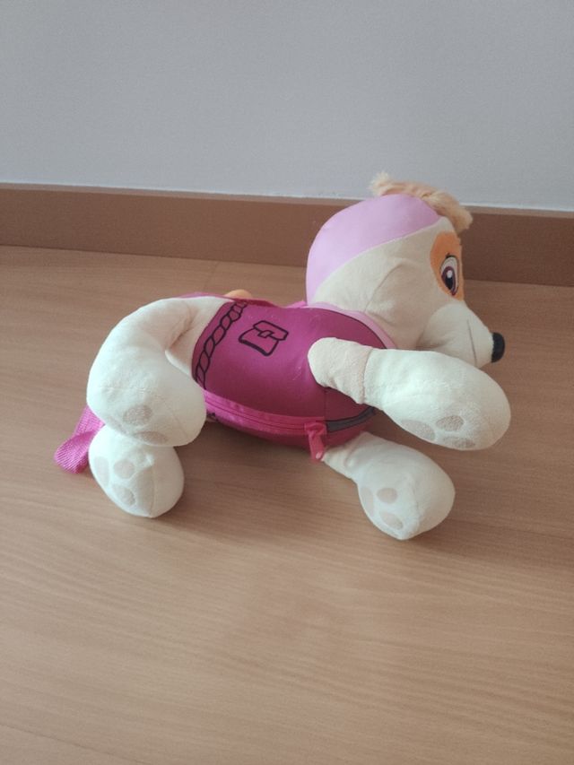Mochila peluche Skye Patrulla Canina