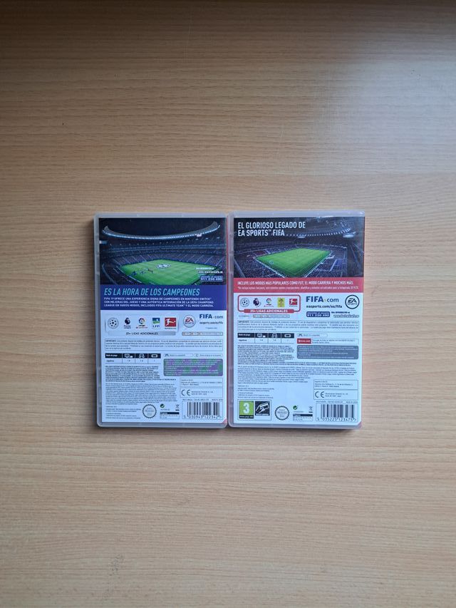 JUEGOS FIFA 19 Y FIFA 20 NINTENDO SWITCH + FUNDAS