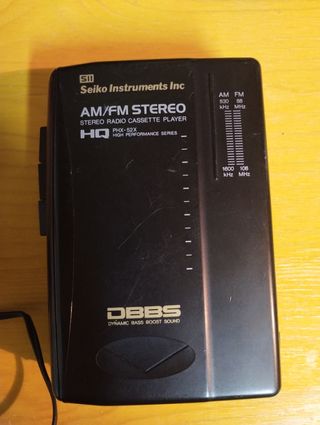 Walkman Seiko AM/FM Stereo 
