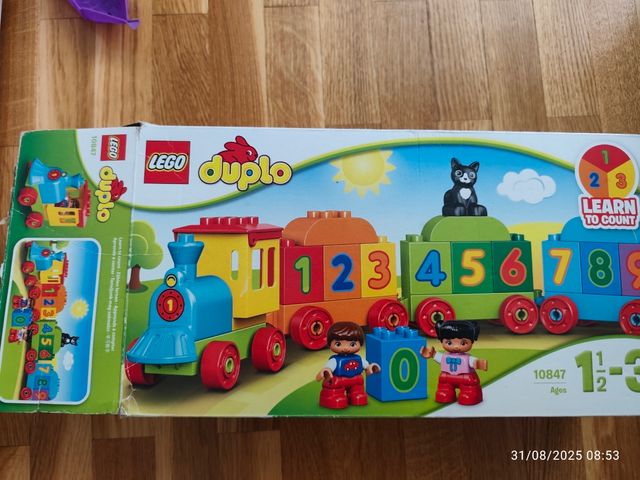 Tren Lego Duplo 10847: Números