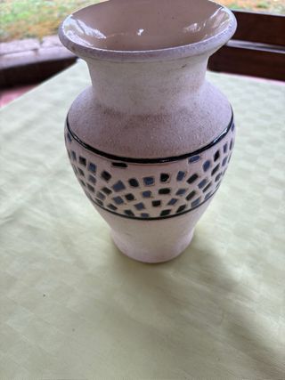 Vaso Ceramica Decorato