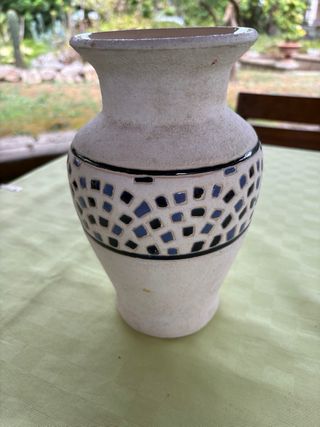Vaso Ceramica Decorato