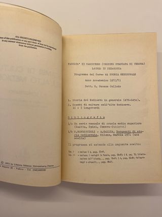 Scambi di culture nell’alto medioevo 1973 