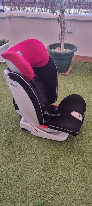 Silla coche ARKA Fix 123 rosa
