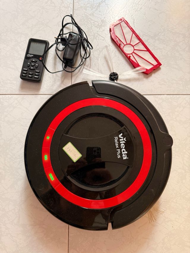 Vileda Relax Plus Robot Aspirador con cepillo