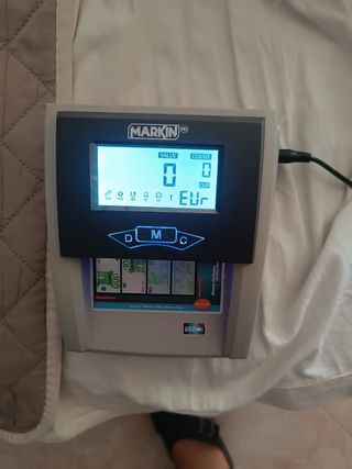 Contatore di banconote e rilevatore di euro