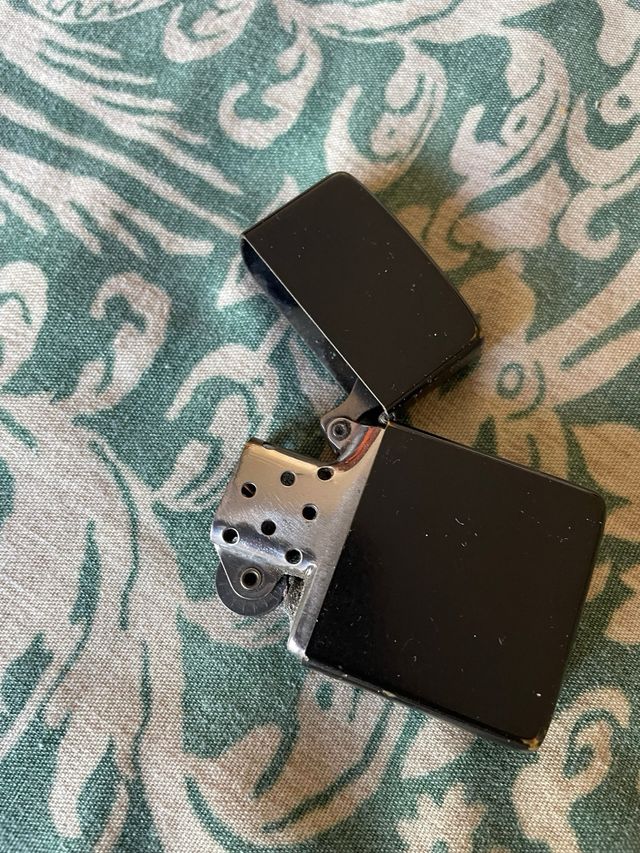Zippo accendino nero