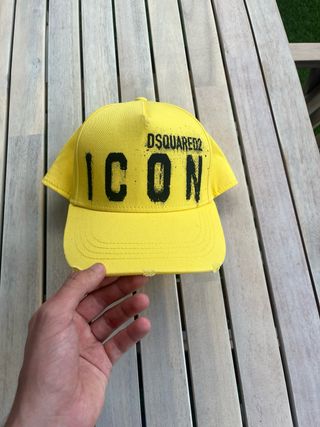Gorra Dsquared2 amarilla 