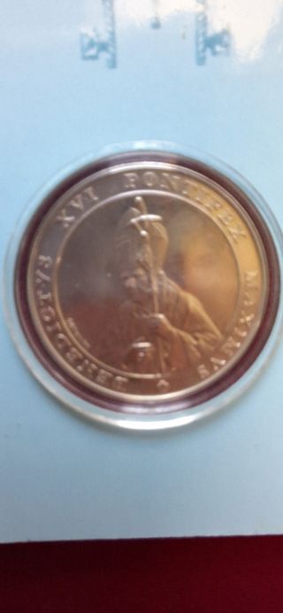 Medaglia Argento 800° San Pietro