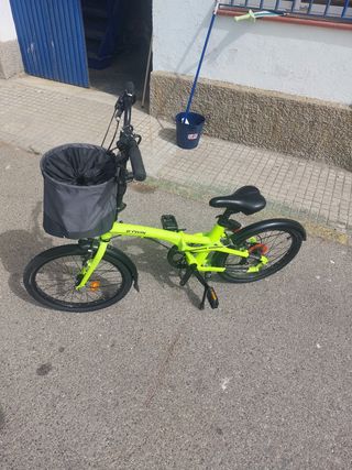 Bicicleta plegable B'Twin en buen estado