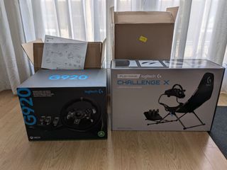 Logitech G920 + Playseat Challenge
