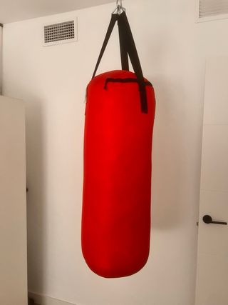 Saco boxeo rojo - entrenamiento