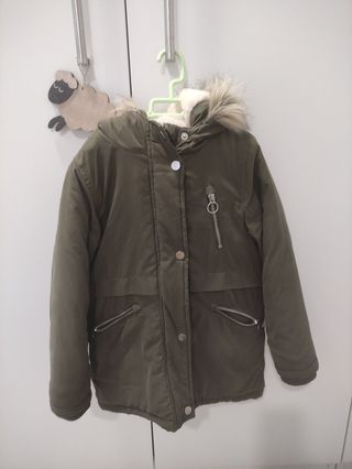Cazadora niña 7 años - Verde militar