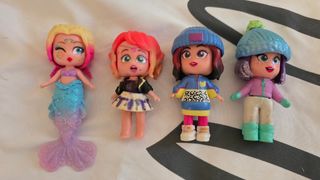 4 Muñecas Kookyloos - Coleccionable