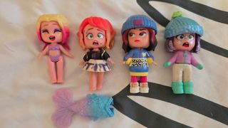 4 Muñecas Kookyloos - Coleccionable