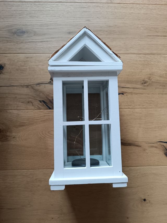 Lanterna bianca shabby chic