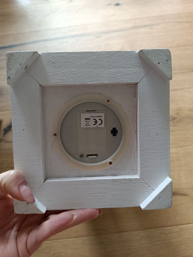 Lanterna bianca shabby chic