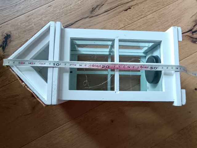 Lanterna bianca shabby chic