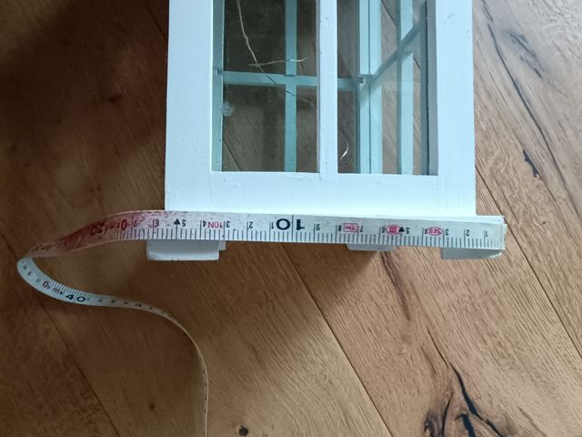 Lanterna bianca shabby chic