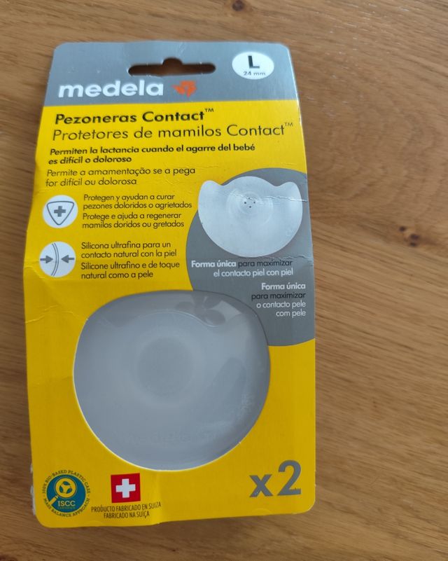 Pezoneras Medela Contact L . ENVÍO