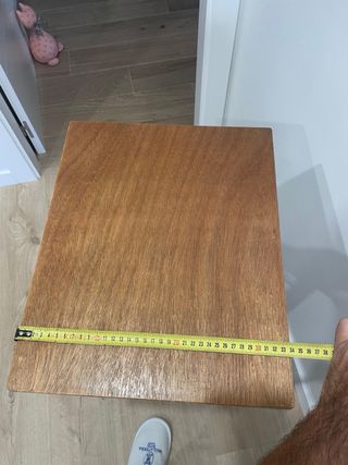 Carrito almacenaje cocina - Madera y metal