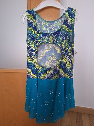 Maillot patinaje artístico niña