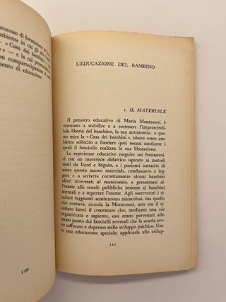 Maria Montessori, Rosetta Finazzi Sartor 1961