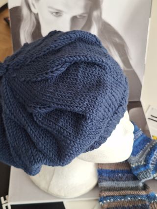 Baschetto lana merinos blue