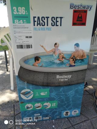 Piscina Bestway Fast Set 3.96m