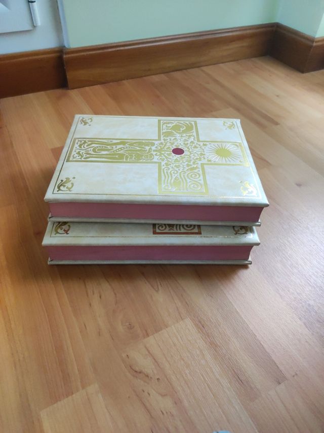 Biblia Ilustrada Ed especial 1975, 2 tomos.