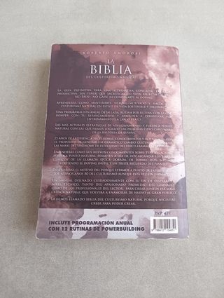 LA BIBLIA DEL CULTURISMO NATURAL. Roberto Amorosi.