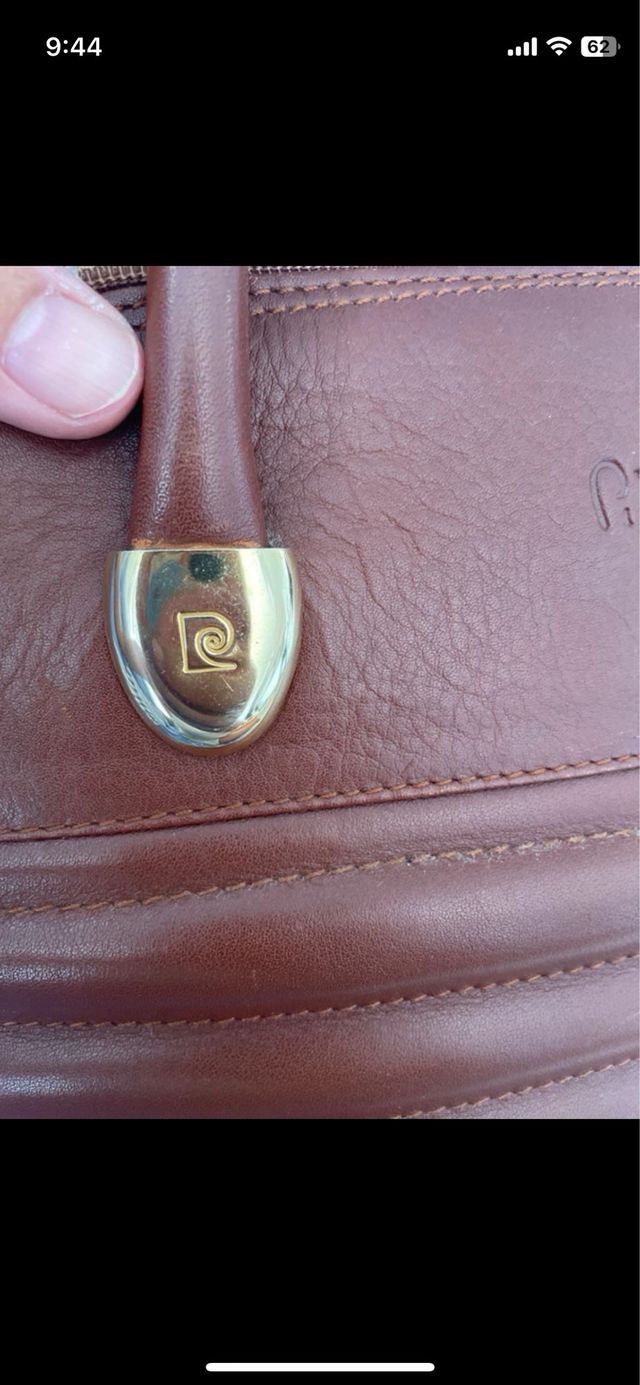 Bolso Pierre Cardin marrón