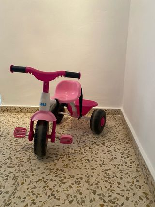 Triciclo niña rosa
