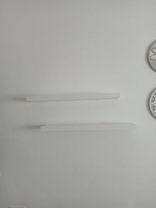 2 baldas blancas - Decoración