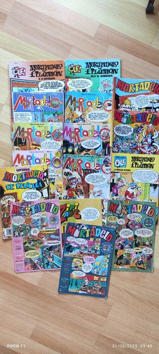 Lote  13 Mortadelo y Filemon