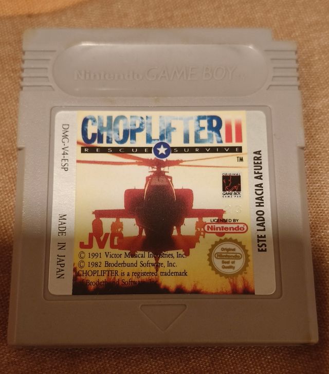 Choplifter II Game Boy
