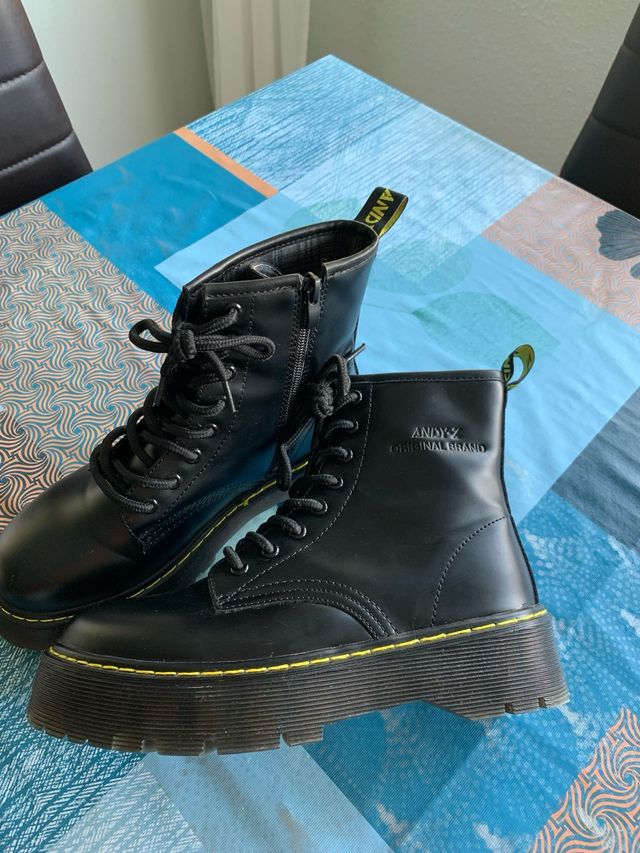 Botas Negras Andy Z Negras Botas Negras 38 Andy Z NUEVAS De