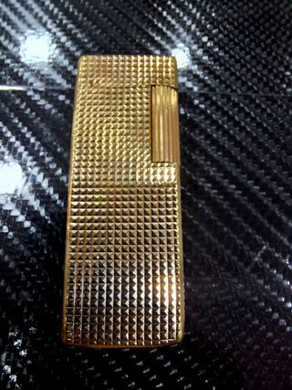 Encendedor Flamagas chapado oro 18k vintage