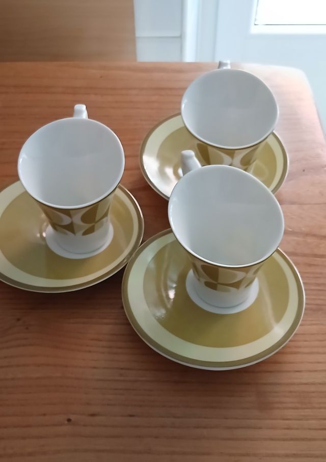 Juego café 6 tazas | Vintage