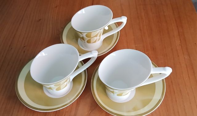 Juego café 6 tazas | Vintage