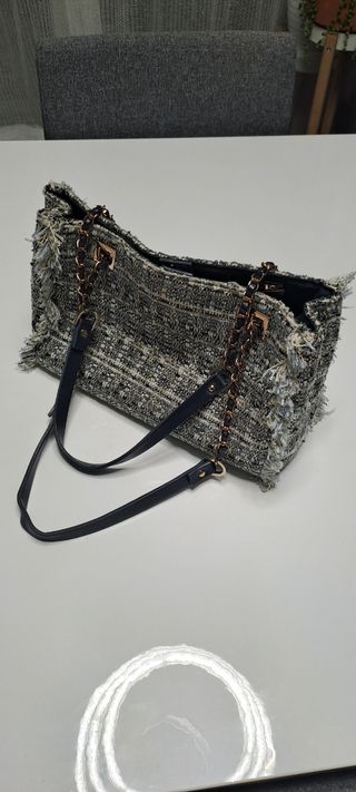Bolso Sfera-azul y gris
