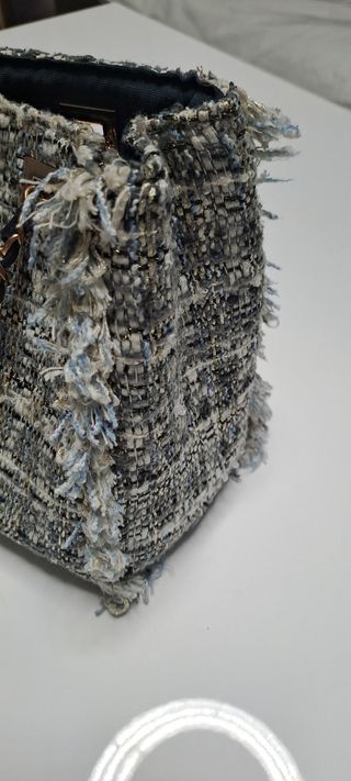 Bolso Sfera-azul y gris
