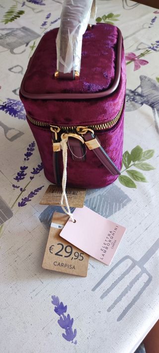 Mini borsa Elettra Lamborghini viola