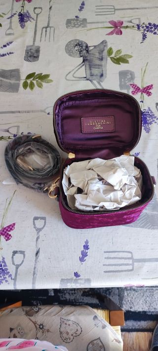 Mini borsa Elettra Lamborghini viola