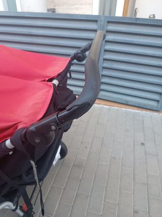 Mountain Buggy Duo gemelar rojo