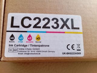 LC223XL (Brother): 14 cartuchos tinta
