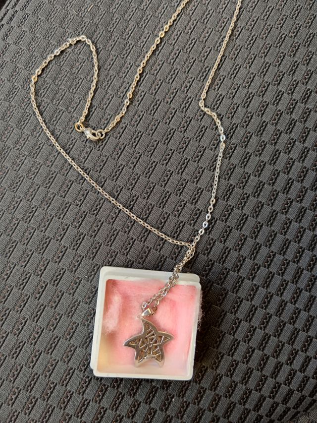 Collana stella argento
