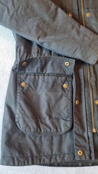 Barbour Parka niña Azul Marino 